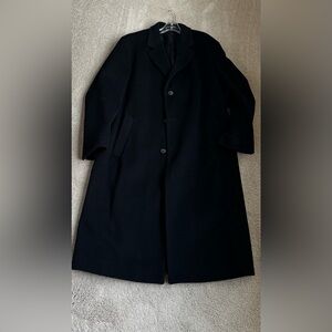 Men’s Long Black Winter Coat